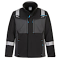 Miniatyrbild 1 av 2: Portwest Herr WX3 Flamskyddsjacka Soft Shell M Svart Black M