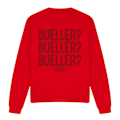 Miniatyrbild 1 av 5: Ferris Bueller's Day Off Unisex Vuxen Ben Stein Sweatshirt XL R Red XL