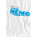 Miniatyrbild 3 av 4: Hitta Nemo Barn/Kids Logotyp T-Shirt 9-10 År Vit White 9-10 Years