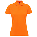 Miniatyrbild 1 av 4: Asquith & Fox Dam/Dam Short Sleeve Performance Blend Polo Orange M