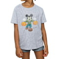 Miniatyrbild 3 av 5: Disney Girls Frankenstein Mickey Mouse Bomull T-shirt 9-11 År Sports Grey 9-11 Years