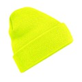Miniatyrbild 1 av 2: Beechfield Unisex Vuxen Original Cuffed Beanie One Size Fluore Fluorescent Yellow One Size
