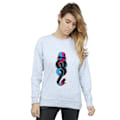 Miniatyrbild 2 av 5: Harry Potter Dam Neon Dark Mark Sweatshirt L Heather Heather Grey L