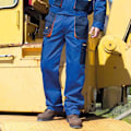 Miniatyrbild 2 av 2: Result Unisex Work-Guard Lite arbetskläder byxor (andningsbar och Royal / Navy / Orange 2XL