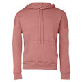 Miniatyrbild 1 av 3: Bella + Canvas Unisex Vuxen Sponge Fleece Hoodie XXL Mauve Mauve XXL