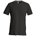 Miniatyrbild 1 av 2: Kariban Herr Slim Fit Kortärmad Rundhalsad T-shirt S Svart Black S