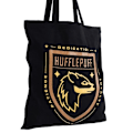 Miniatyrbild 3 av 3: Harry Potter Hufflepuff Canvas Tote Bag Storlek One Black/Yellow Black/Yellow One Size
