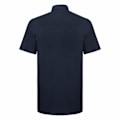 Miniatyrbild 2 av 6: Russell Collection Herr Kortärmad Easy Care Oxford Skjorta 16i Bright Navy 16inch