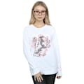Miniatyrbild 2 av 3: Harry Potter Dam/Kvinnor Gryffindor Lejon Crest Sweatshirt M W White M