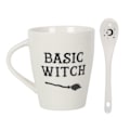 Miniatyrbild 4 av 5: Something Different Basic Witch Keramisk Mugg Set En Storlek Vit White One Size