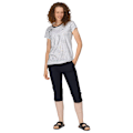 Miniatyrbild 5 av 5: Regatta Dam/Kvinnor Odalis II Randig T-shirt 12 UK Vit/Marin White/Navy 12 UK