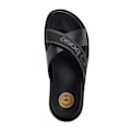 Miniatyrbild 4 av 6: Base London Mens Oracle Waxy Lädersandaler 11 UK Svart Black 11 UK