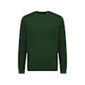 Miniatyrbild 1 av 3: Iqoniq Unisex Vuxen Etosha Återvunnen Bomull Lätt Sweatshirt Forest Green XS
