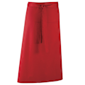 Miniatyrbild 1 av 2: Premier Unisex Färger Bar Apron / Arbetskläder (Lång Continental S Red One Size