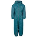Miniatyrbild 1 av 3: Trespass Babies Button Rain Suit 6-12 månader Teal Teal 6-12 Months