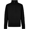 Miniatyrbild 1 av 2: Kustom Kit Unisex Vuxen Piqué Tröja med Kvartsdragkedja 3XL Svart Black 3XL