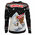 Miniatyrbild 2 av 3: Gremlins Unisex Vuxen Gizmo Popcorn Stickad Sweatshirt XL Multi Multicoloured XL