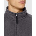 Miniatyrbild 4 av 6: Regatta Herr Plain Micro Fleece Full Zip Jacka (Layer Lite) 4X Seal Grey 4XL