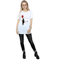 Miniatyrbild 4 av 5: It Dam/Damer Georgie Float Bomull Boyfriend T-Shirt XXL Vit White XXL