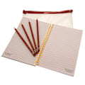 Miniatyrbild 3 av 3: Harry Potter Hogwarts Express Bumper Stationery Set One Size Re Red/Gold One Size