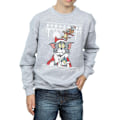 Miniatyrbild 3 av 5: Tom And Jerry Pojkar Jul Fair Isle Sweatshirt 7-8 År Spo Sports Grey 7-8 Years