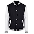 Miniatyrbild 1 av 3: Bygg ditt varumärke Herr Basic College Jacka 4XL Svart/Vit Black/White 4XL