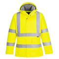 Miniatyrbild 1 av 2: Portwest Herr Eco Friendly Hi-Vis Vinterjacka 4XL Gul Yellow 4XL