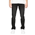 Miniatyrbild 1 av 3: Crosshatch Herr Svelte Stretch Jeans 34R Tvättad Svart Washed Black 34R