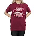 Miniatyrbild 3 av 5: National Lampoon's Julfest Dam/Damer Ät Mitt Damm Burgundy M