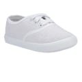 Miniatyrbild 1 av 5: Mirak 204/ASG14 Unisex Barn Plimsolls med Snörning / Pojkar/Flickor White 13 UK Junior
