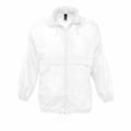 Miniatyrbild 1 av 4: SOLS Unisex Surf Windbreaker Lättviktsjacka L Vit White L