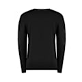 Miniatyrbild 2 av 2: Kustom Kit Herr Regular Fit Arundel Crew Neck Tröja 2XL Svart Black 2XL