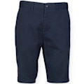 Miniatyrbild 1 av 4: Front Row Herr Chino Stretch Shorts 36R Marinblå Navy 36R