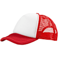 Miniatyrbild 1 av 3: Bullet Trucker 5 Panel Cap One Size Röd/Vit Red/White One Size