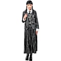 Miniatyrbild 4 av 4: Onsdag Dam/Dam Nevermore Academy Skoluniform Kostym Black/White/Grey S