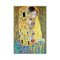 Miniatyrbild 2 av 2: Gustav Klimt The Kiss Print 40cm x 30cm Multifärgad Multicoloured 40cm x 30cm