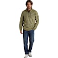 Miniatyrbild 3 av 3: Weird Fish Herr Longmont Grid Ecovänlig Kvart Zip Fleece T Celery L