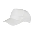 Miniatyrbild 1 av 3: Result Unisex Vuxen Core Återvunnen Baseballkeps One Size Vit White One Size