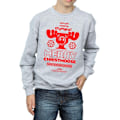 Miniatyrbild 3 av 5: National Lampoon's Christmas Vacation Boys Merry Christmoose Sweatshirt Sports Grey 7-8 Years