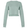 Miniatyrbild 1 av 3: Bella + Canvas Damkorsad Crew Fleece Topp M Dammig Blå Dusty Blue M