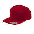Miniatyrbild 1 av 2: Flexfit Classic Snapback Cap för män, One Size, Röd/Röd Red/Red One Size