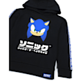 Miniatyrbild 4 av 6: Sonic The Hedgehog Barn Hoodie för barn 6-7 år Svart/Blå Black/Blue 6-7 Years