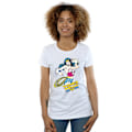 Miniatyrbild 3 av 6: Wonder Woman Dam T-shirt i bomull för kvinnor/damer, storlek L, vit White L