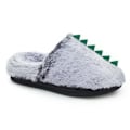 Miniatyrbild 3 av 4: Slumberzzz Pojkar Dinosaurietofflor 2-3 UK Grå Grey 2-3 UK