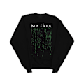 Miniatyrbild 1 av 3: The Matrix Mens Green Code Sweatshirt 4XL Svart Black 4XL