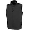 Miniatyrbild 1 av 3: Result Äkta Återvunnen Herr Printable Body Warmer 3XL Svart Black 3XL