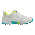 Miniatyrbild 4 av 5: Gunn And Moore Aion Spiked Cricket Shoes för män 10 UK Vit/Blå/ White/Blue/Green 10 UK