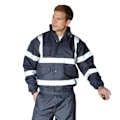 Miniatyrbild 2 av 2: Yoko Hi-Vis Bomberjacka för Herr (2-pack) XL Marinblå Navy Blue XL