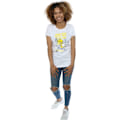 Miniatyrbild 3 av 6: Looney Tunes Dam/Damer More Puddy Tats Tweety Bomull T-Shir White S