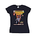 Miniatyrbild 1 av 3: Netflix Dam/Kvinnor Stranger Things Comic Cover Bomull T-Shir Navy Blue L